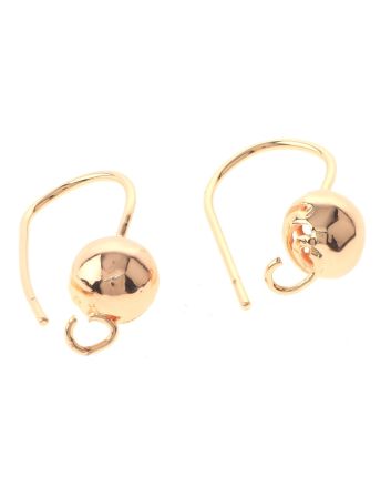 Gold Plated Hook Earrings