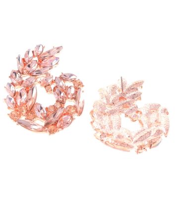 Rhinestone Post Earrings
