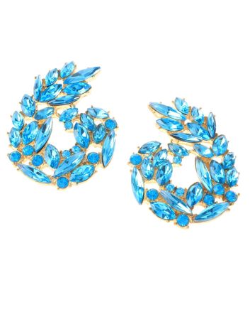 Rhinestone Post Earrings