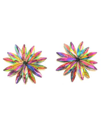 Crystal Post Earrings