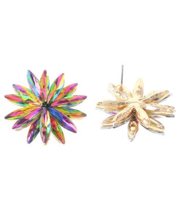 Crystal Post Earrings