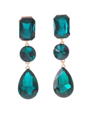 Crystal Post Earrings