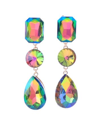 Crystal Post Earrings
