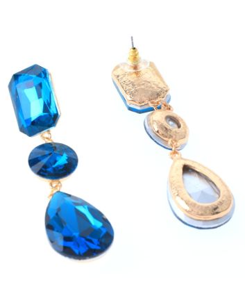 Crystal Post Earrings