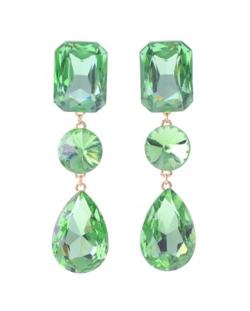 Crystal Post Earrings