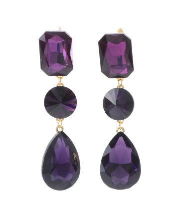 Crystal Post Earrings