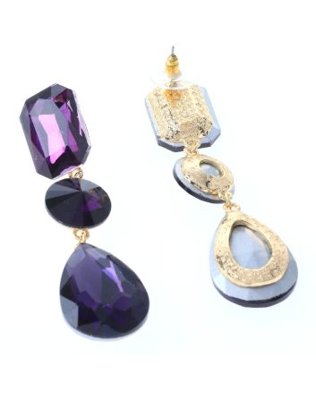 Crystal Post Earrings