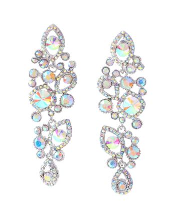 Rhinestone Post Earrings