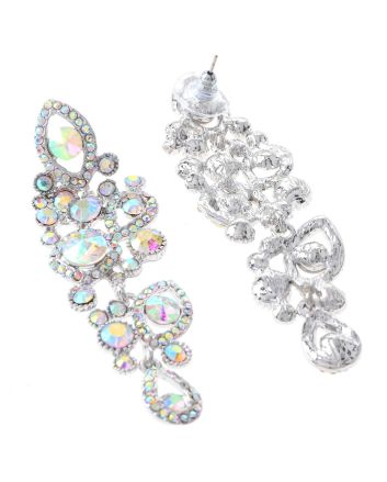 Rhinestone Post Earrings
