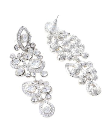 Rhinestone Post Earrings