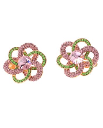 Crystal Clip-On Earrings