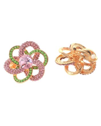 Crystal Clip-On Earrings