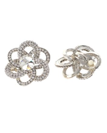 Crystal Clip-On Earrings