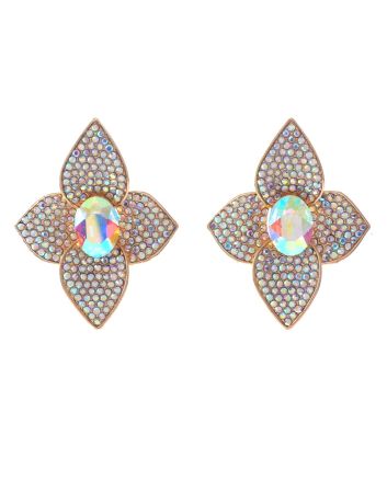 Crystal Clip-On Earrings