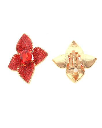 Crystal Clip-On Earrings