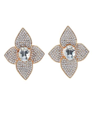 Crystal Clip-On Earrings
