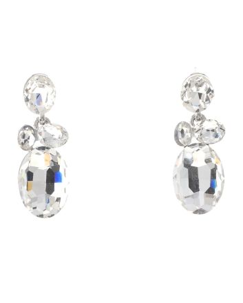 Crystal Drop Post Earrings