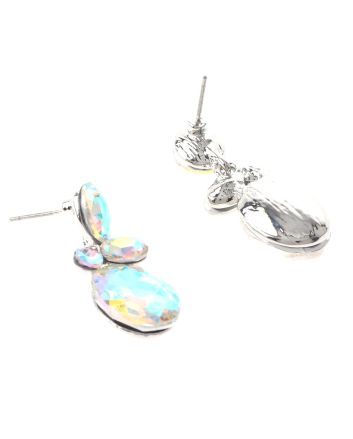 Crystal Drop Post Earrings