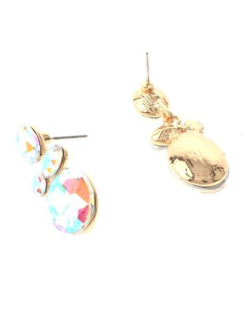 Crystal Drop Post Earrings