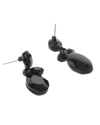 Crystal Drop Post Earrings