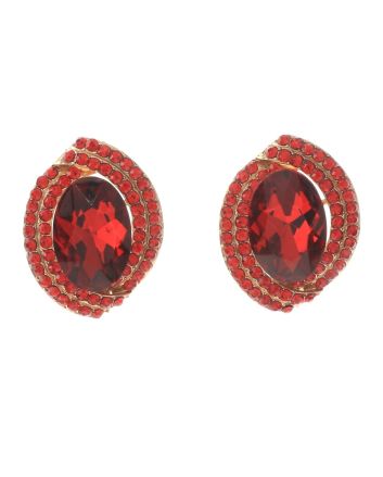 Crystal Clip-On Earrings