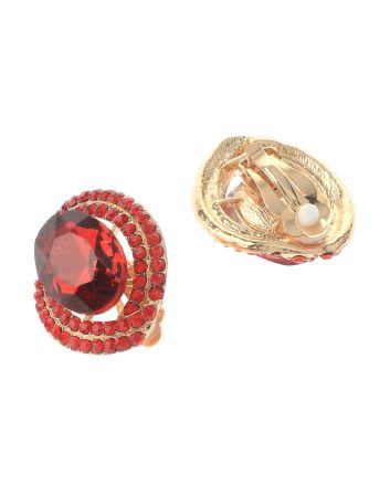 Crystal Clip-On Earrings