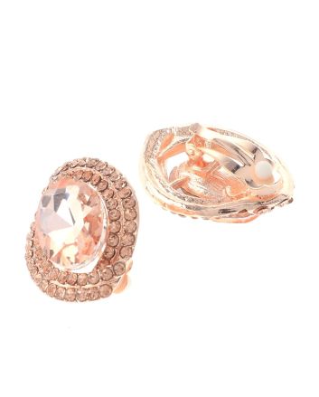 Crystal Clip-On Earrings