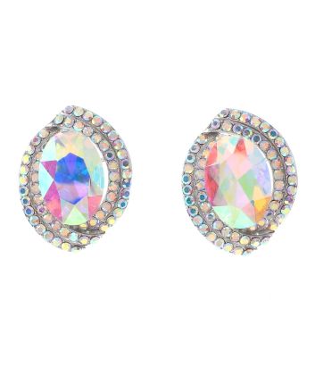 Crystal Clip-On Earrings