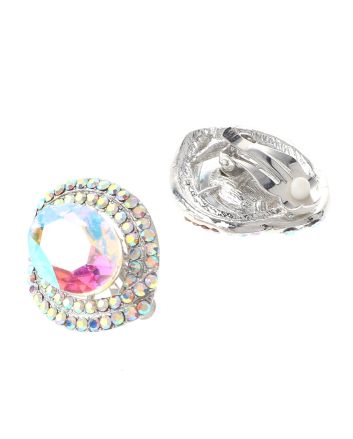 Crystal Clip-On Earrings