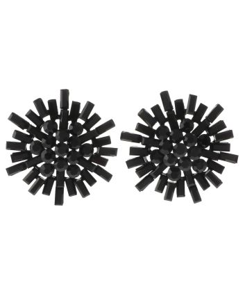 Crystal Flower Post Earrings
