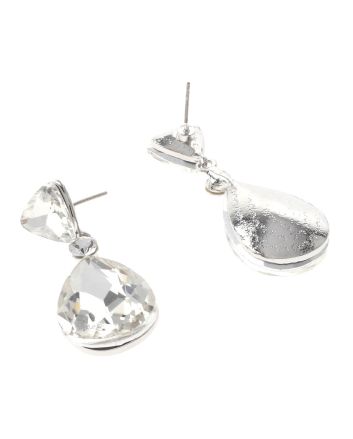 Crystal Drop Post Earrings