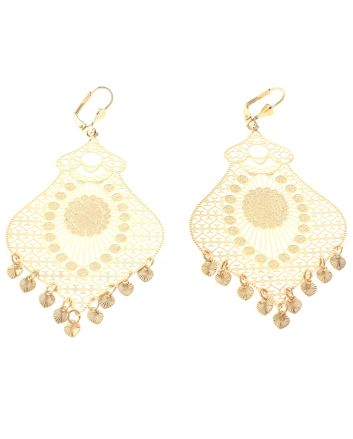 Gold Plated Hook Earrings