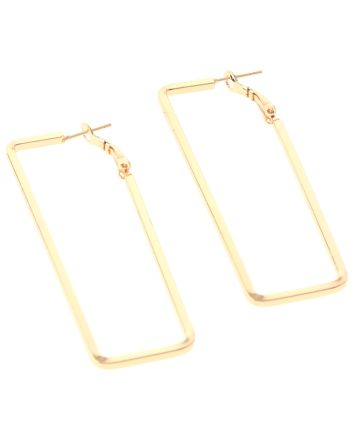 Gold Plated Hoop Earrings