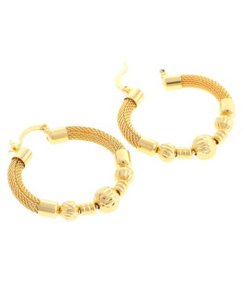 Plated Hoop Earrings