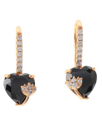 Cubic Zirconia Hook Earrings