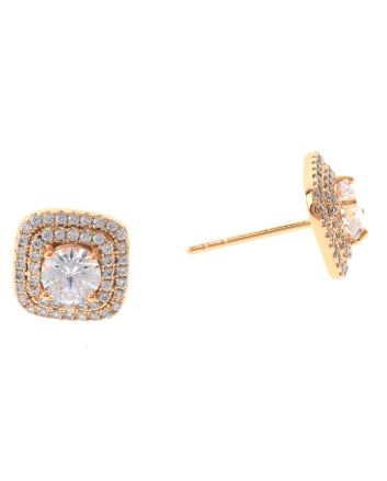 Cubic Zirconia Post Earrings