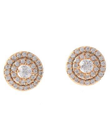 Cubic Zirconia Post Earrings