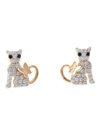 Cubic Zirconia Post Earrings