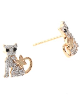 Cubic Zirconia Post Earrings