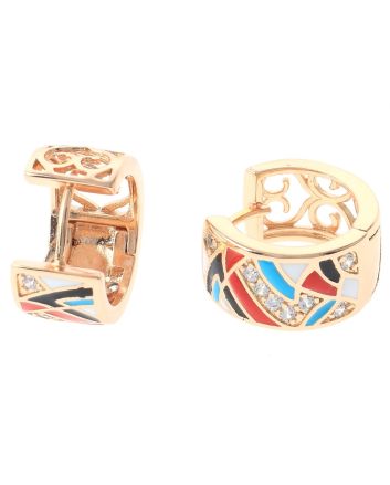 Gold Plated Hoop Earrings