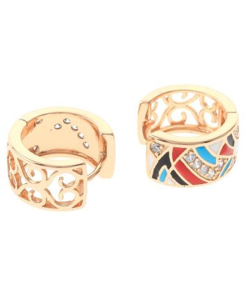 Gold Plated Hoop Earrings