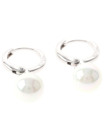 Cubic Zirconia Hoop Earrings
