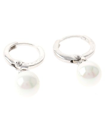 Cubic Zirconia Hoop Earrings