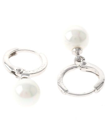 Cubic Zirconia Hoop Earrings