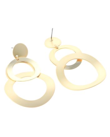 Gold Plated Post Earrings