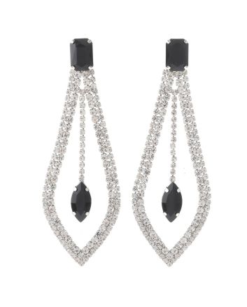 Rhinestone Post Earrings