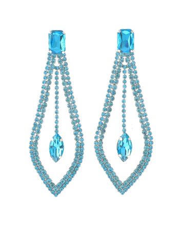 Rhinestone Post Earrings