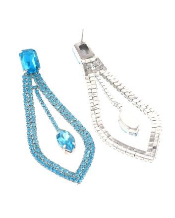 Rhinestone Post Earrings