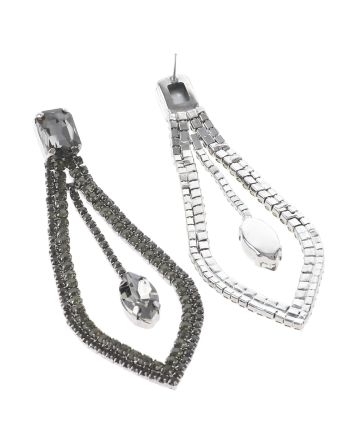 Rhinestone Post Earrings