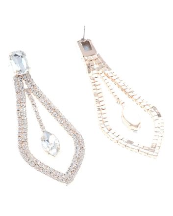 Rhinestone Post Earrings